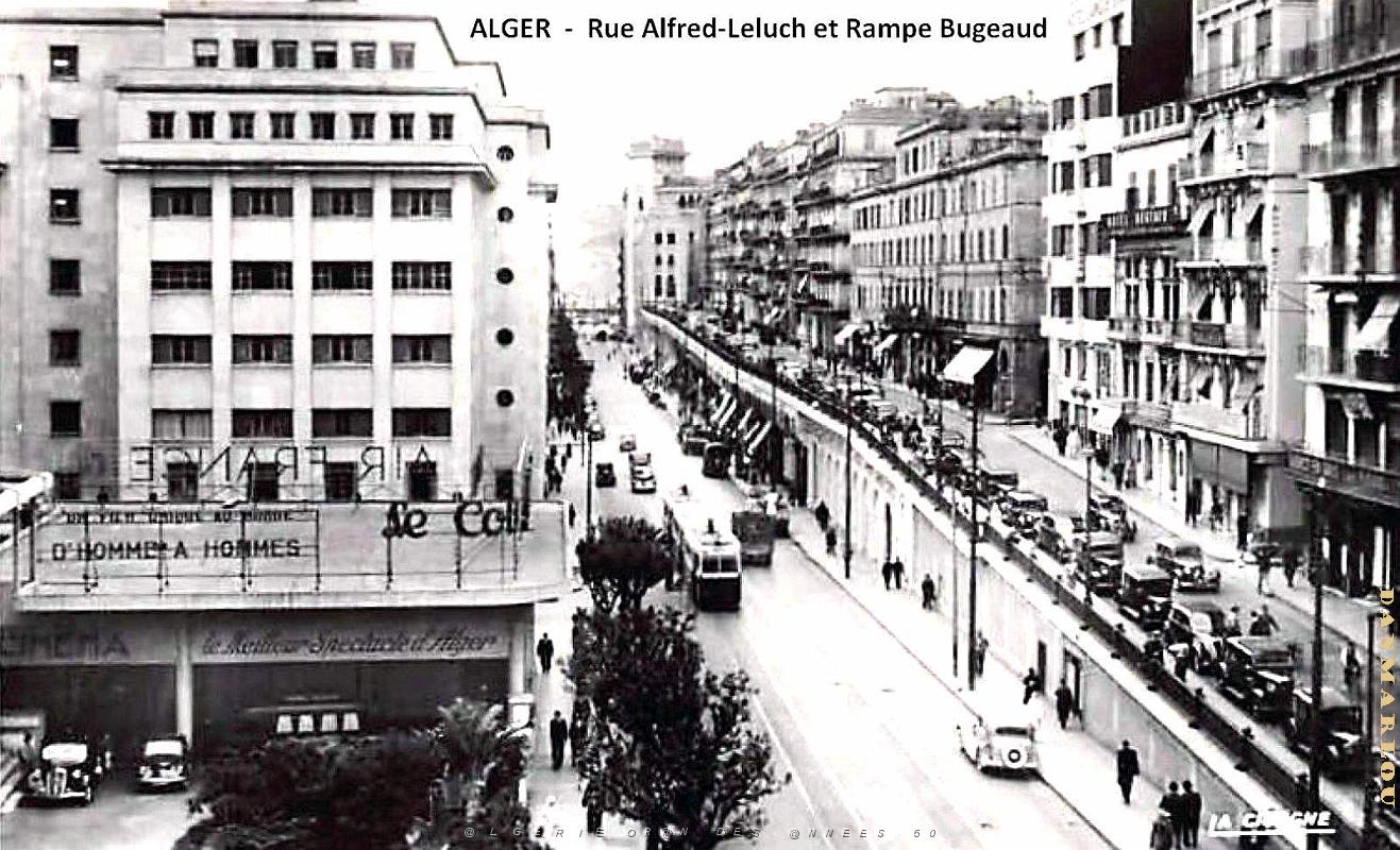 Alger - Rue Alfred Leluch et Rampe Bugeaud.jpg